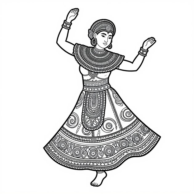 African Fish Eagle - Free printable coloring page