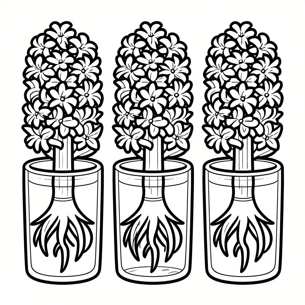 Stamen Detail - free printable coloring page