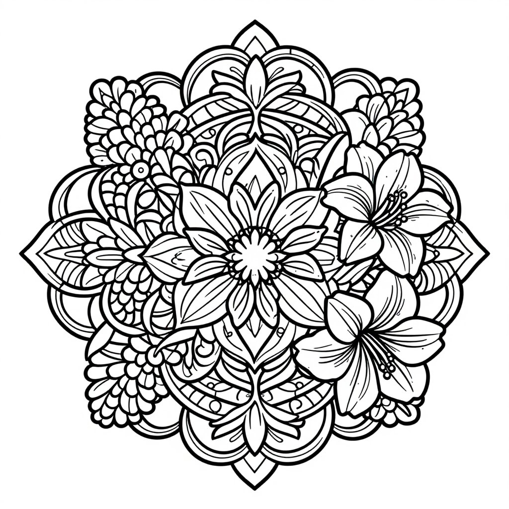 Fragrance Art - free printable coloring page
