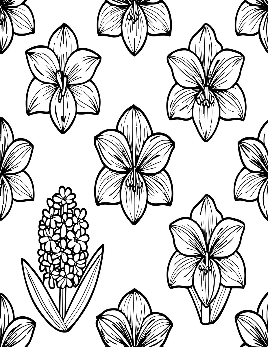 Pattern Wrap - free printable coloring page