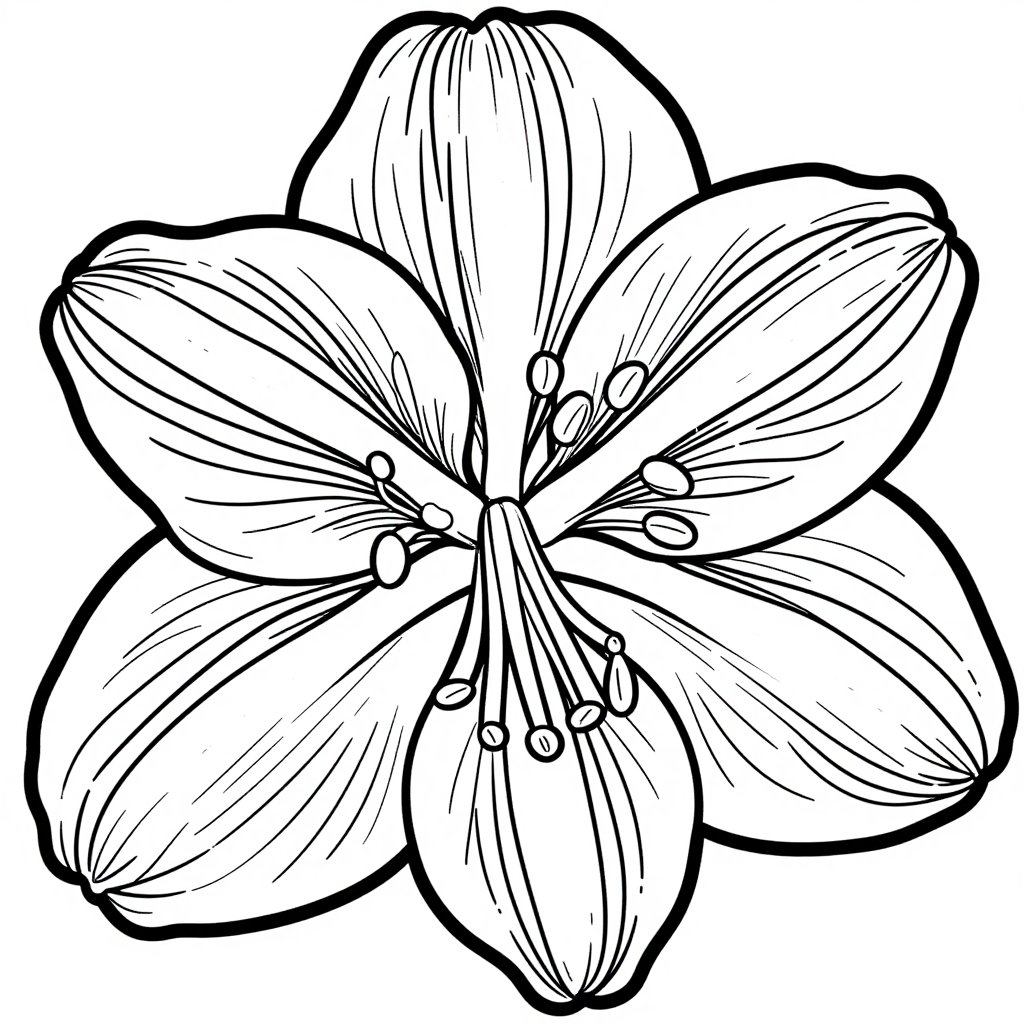 Bulb View - free printable coloring page