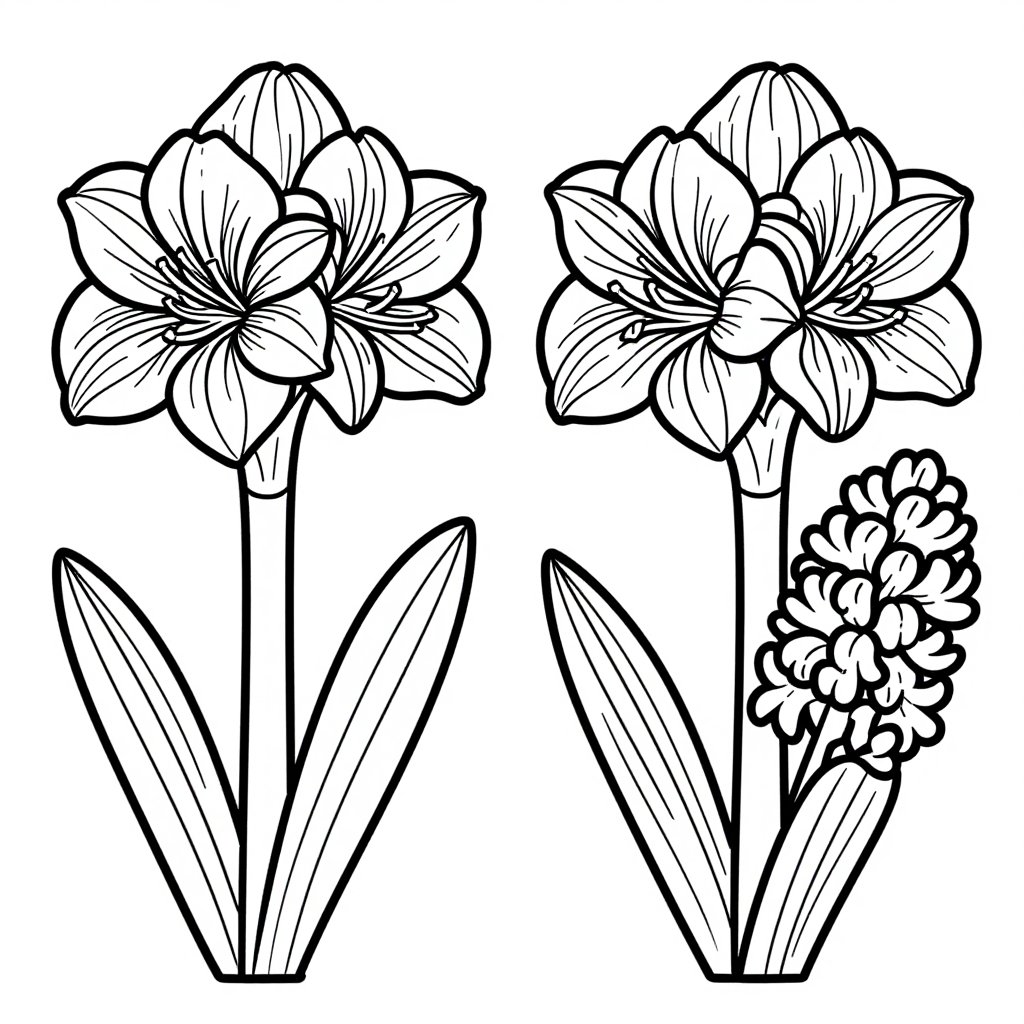 Bee Pollination - free printable coloring page