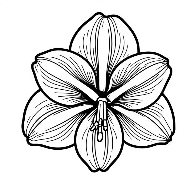 Garden Border - Free printable coloring page