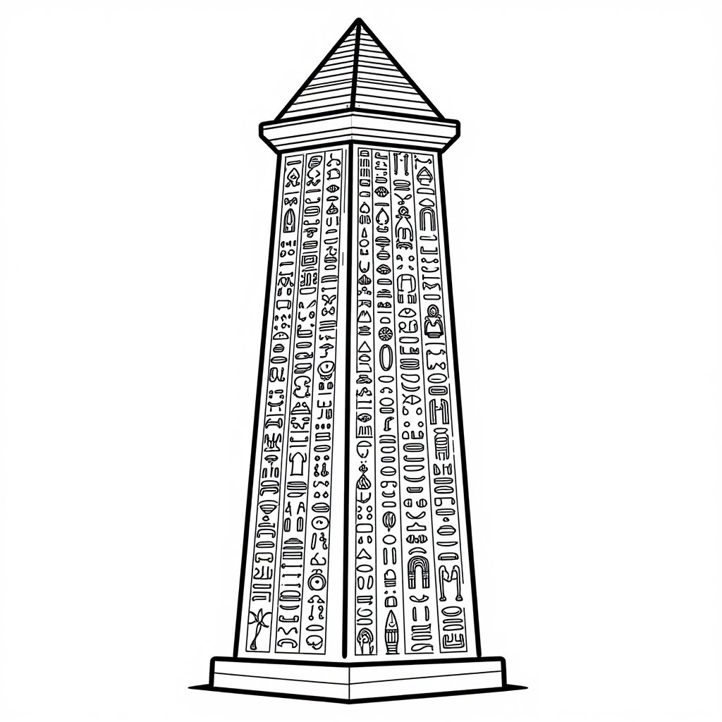 Sphinx - free printable coloring page