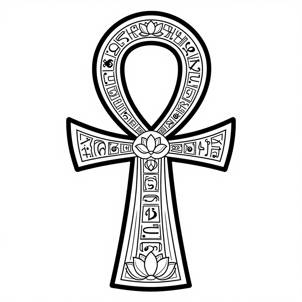 Pyramid Complex - free printable coloring page