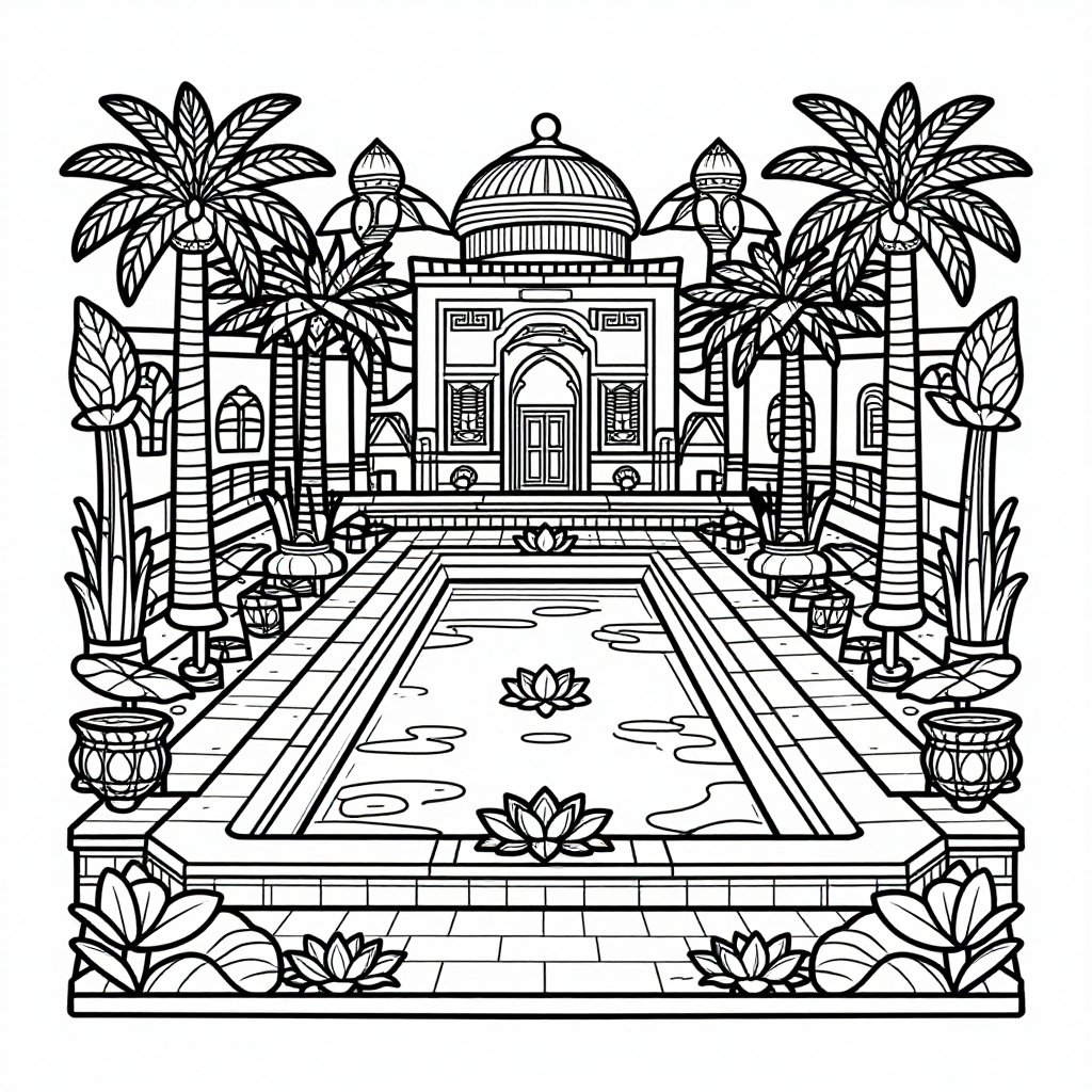 Rosetta Stone - free printable coloring page