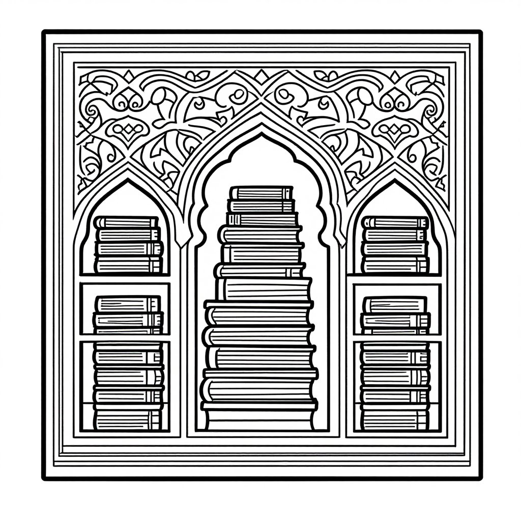 Underground Vault - free printable coloring page