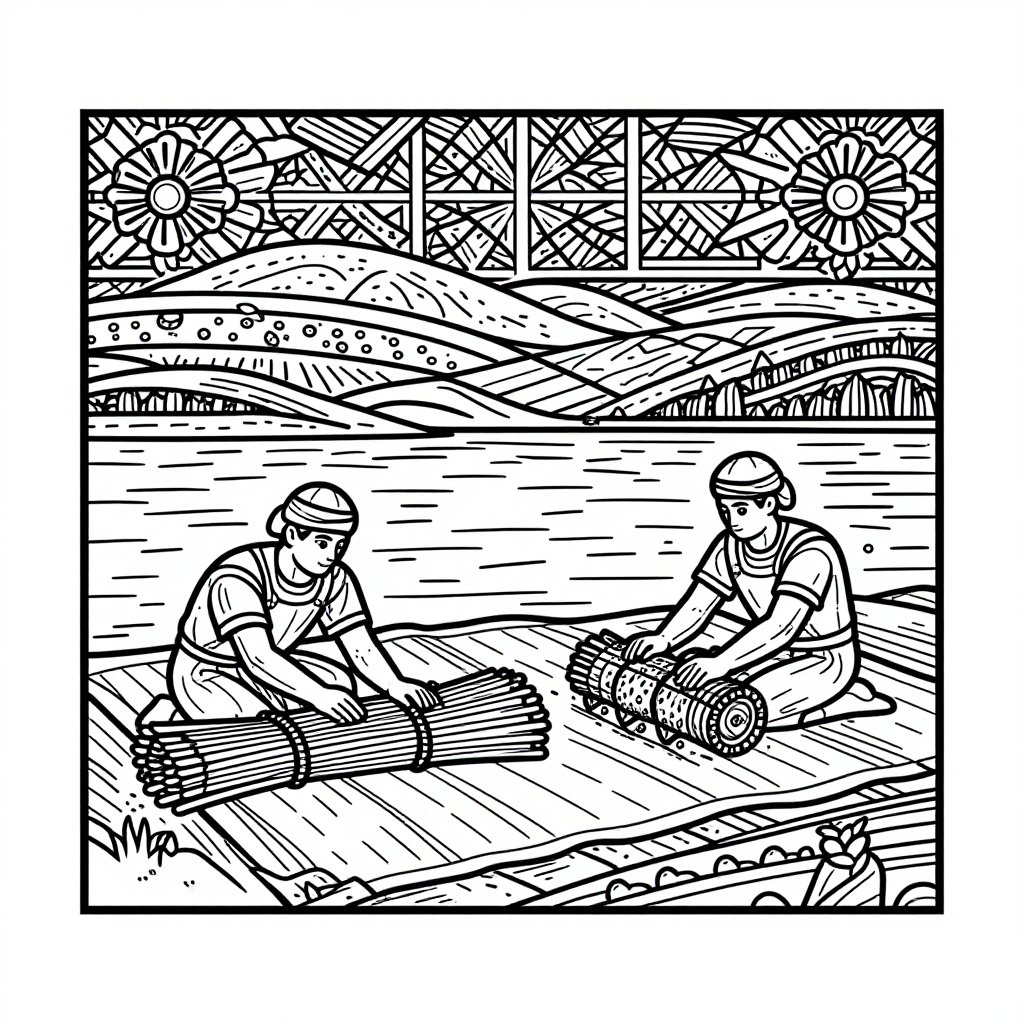 Book Transport - free printable coloring page