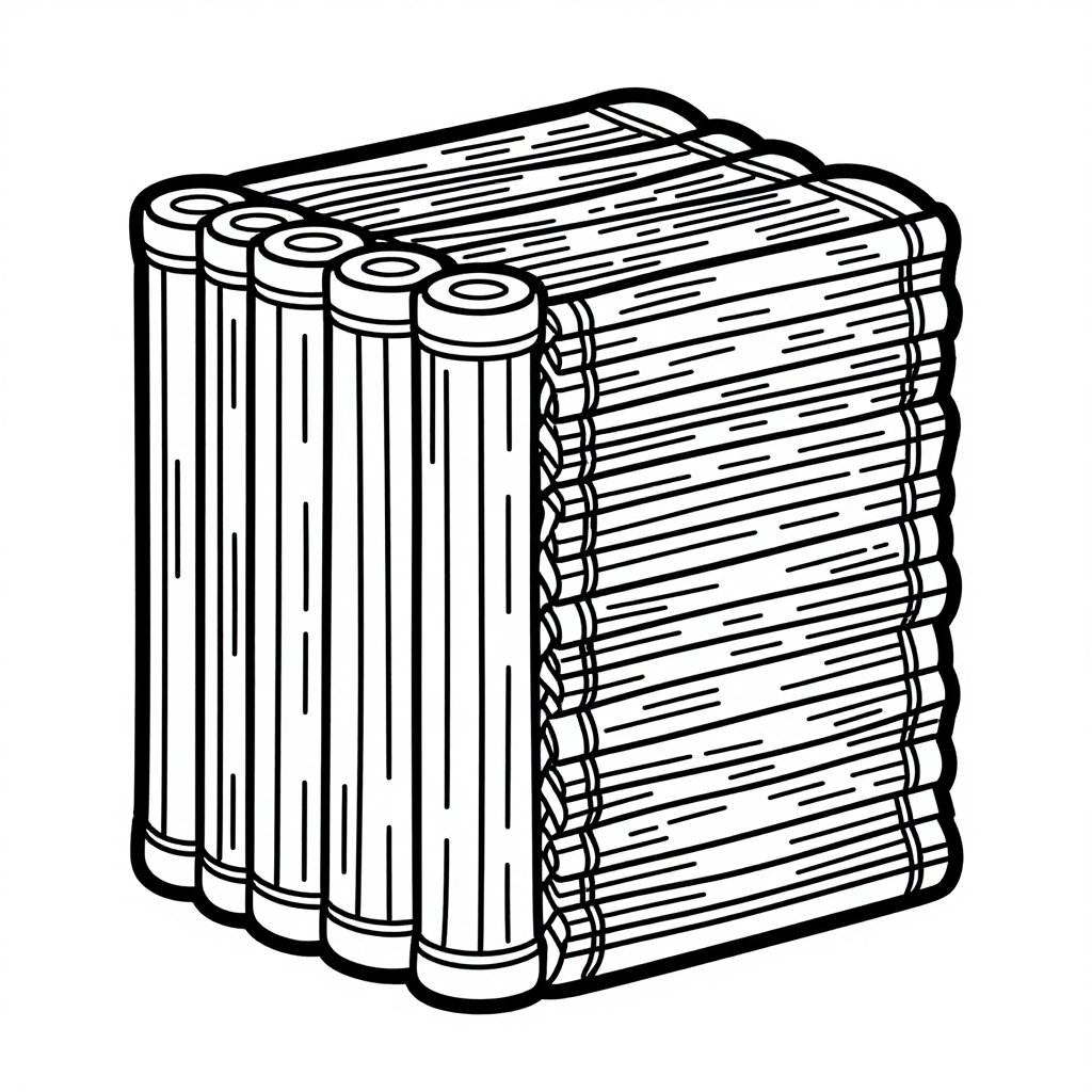 Bamboo Books - free printable coloring page