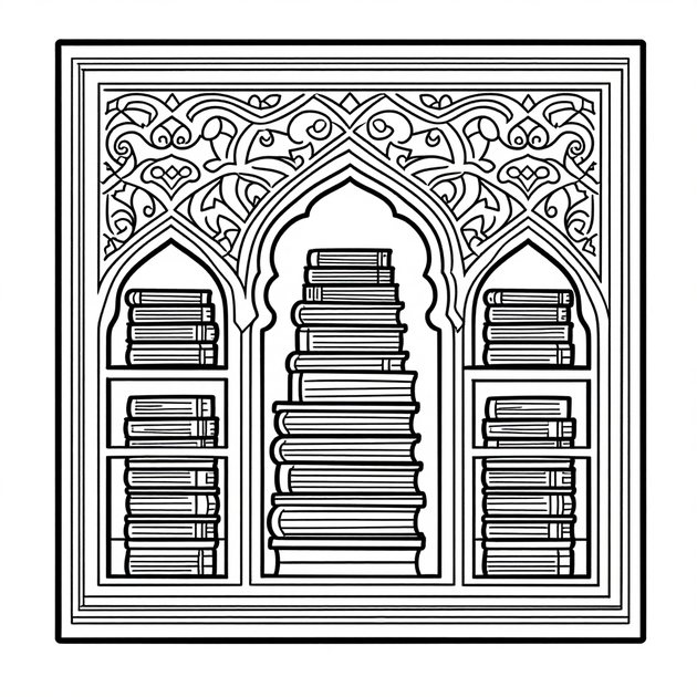 Underground Vault - Free printable coloring page