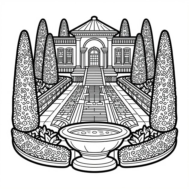 Trajan's Column - Free printable coloring page