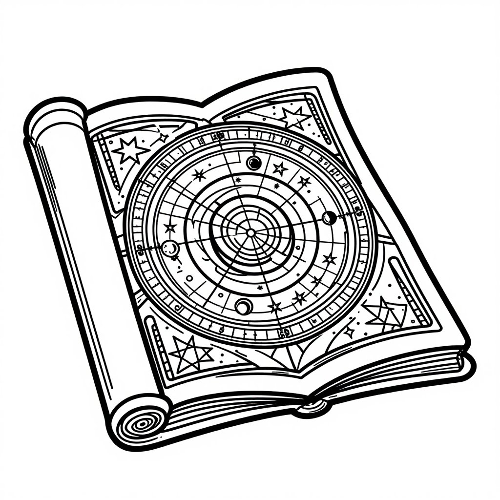 Legal Document - free printable coloring page