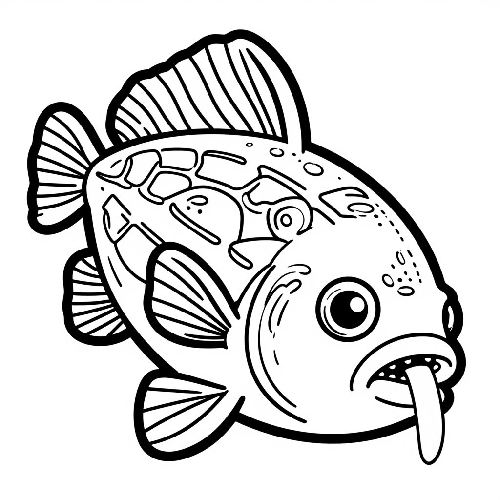 Siphonophore - free printable coloring page