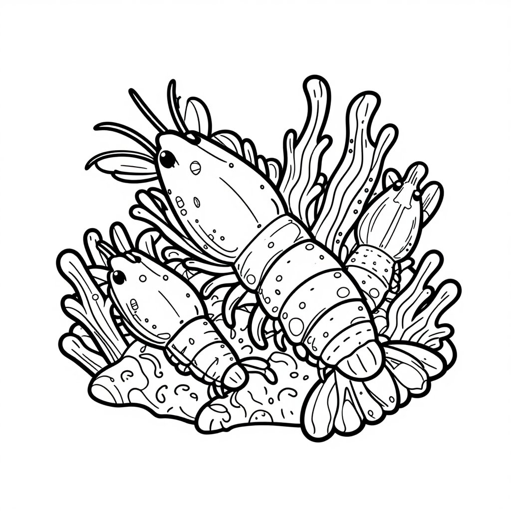 Sunken Wreck Scene - free printable coloring page