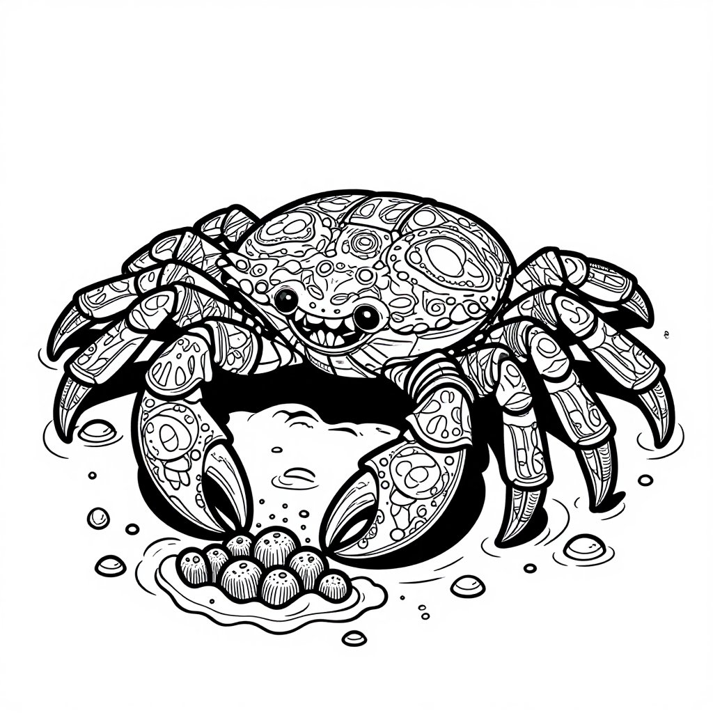 Gulper Eel - free printable coloring page