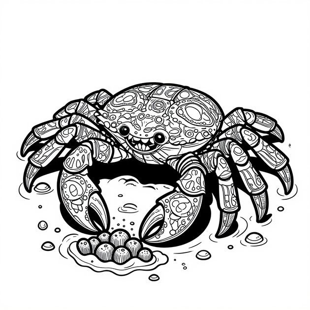 Gulper Eel - Free printable coloring page