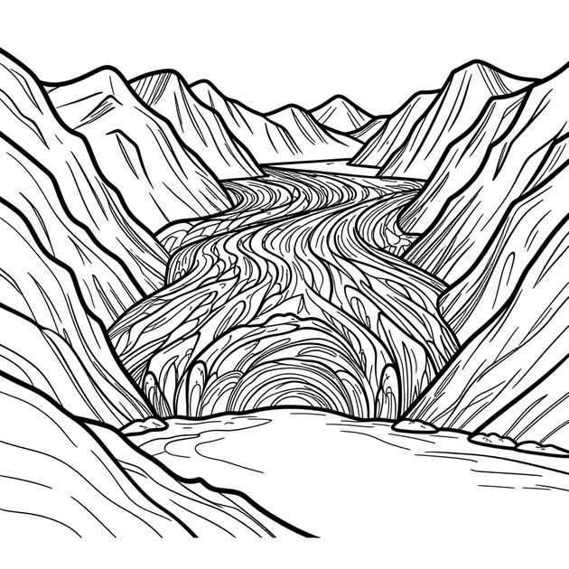 Arctic Fox - Free printable coloring page