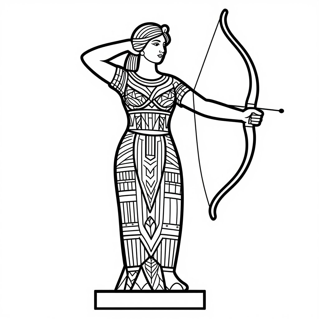 Dance Poster - free printable coloring page