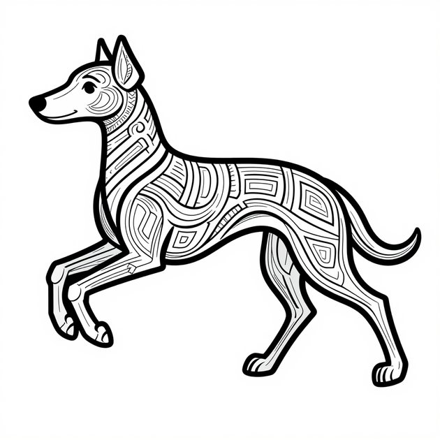 Fountain - Free printable coloring page