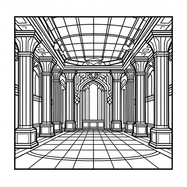 Perfume Bottle - Free printable coloring page