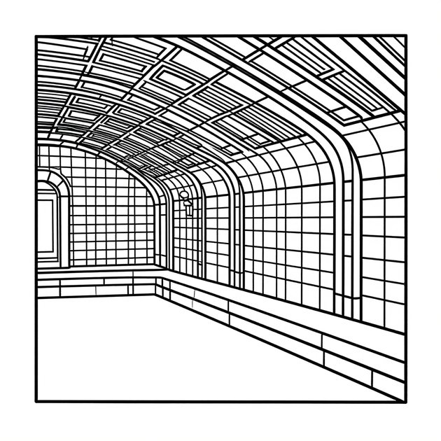 Greyhound - Free printable coloring page