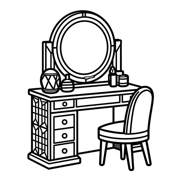 Cruise Liner - Free printable coloring page