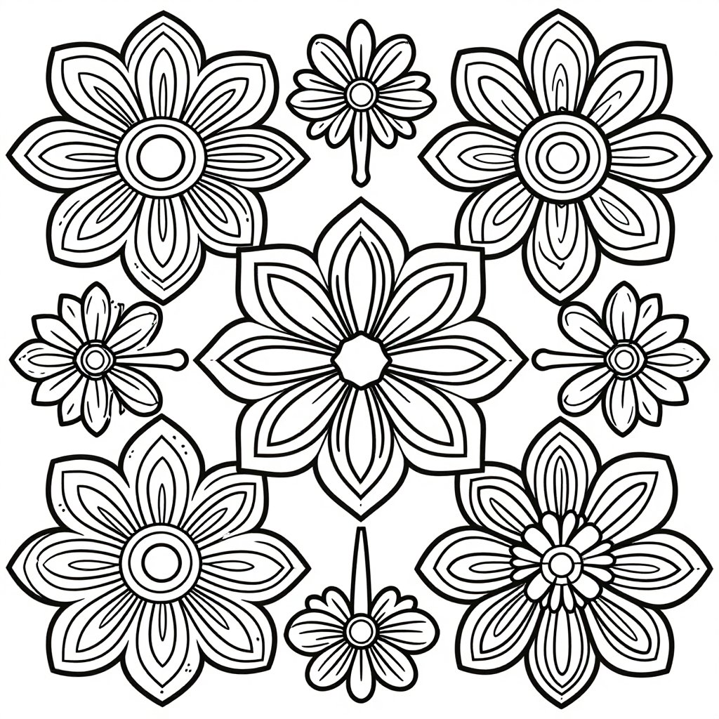 Swan Border - free printable coloring page