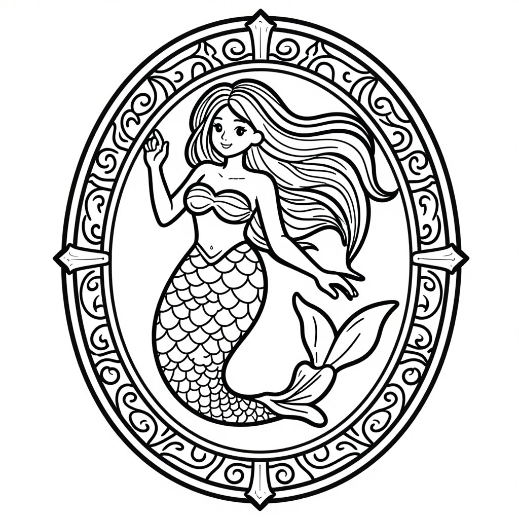 Poppy Panel - free printable coloring page