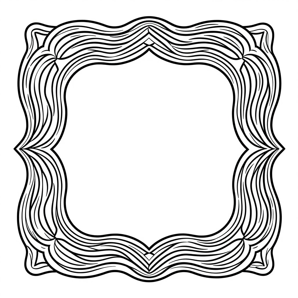 Spiral Staircase - free printable coloring page