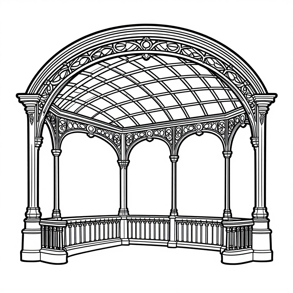 Floral Alphabet - free printable coloring page