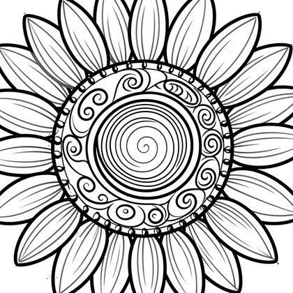 Apple Pie - Free printable coloring page
