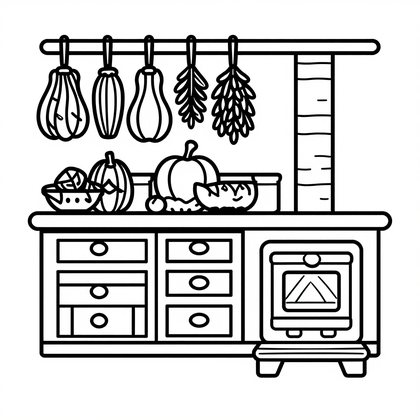 Canning Jars - Free printable coloring page