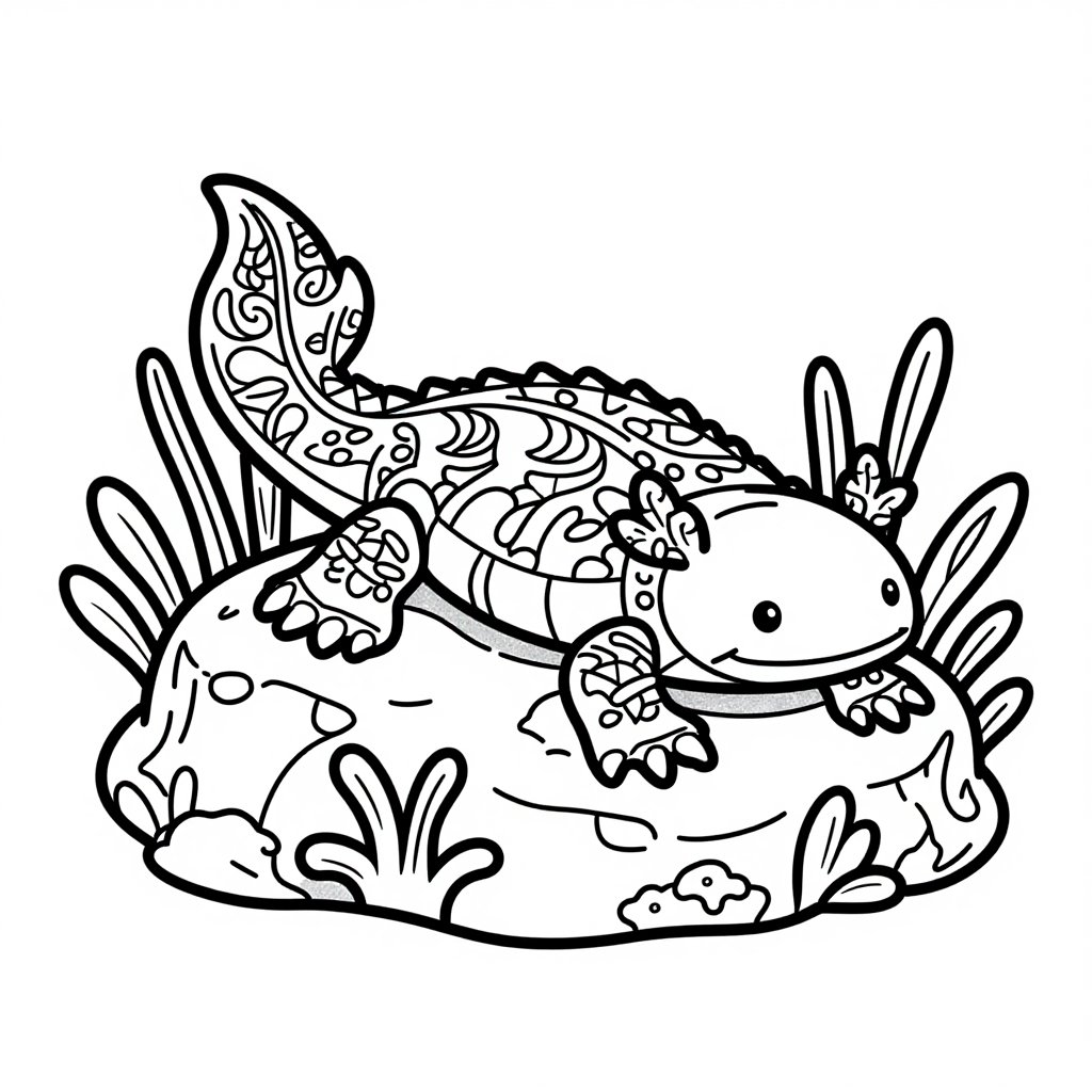 Two Friends - free printable coloring page