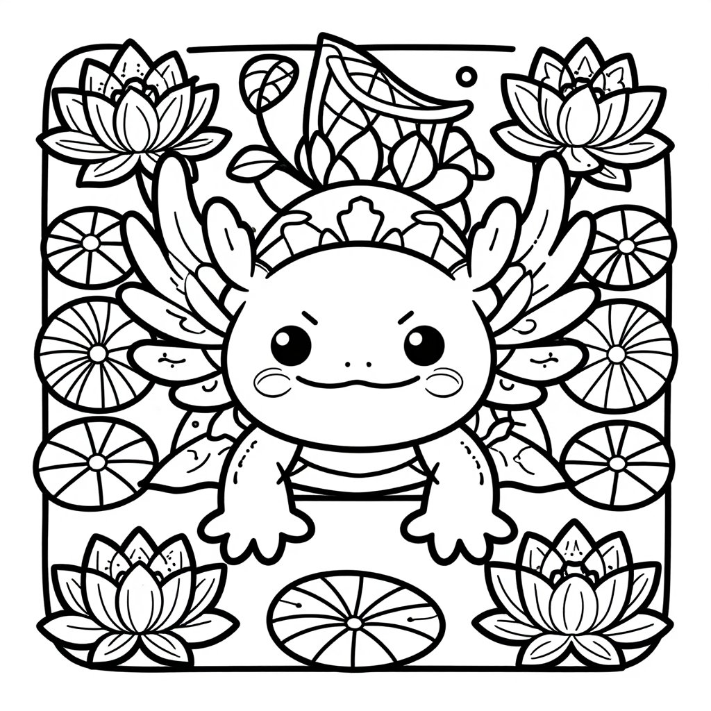 Bubble Stream - free printable coloring page