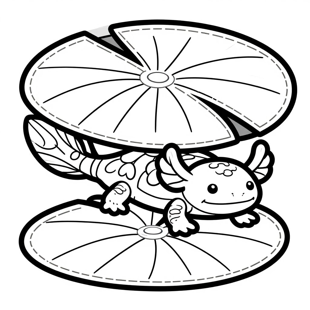 Seaweed Forest - free printable coloring page