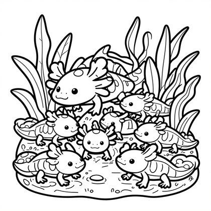 Regeneration - Free printable coloring page