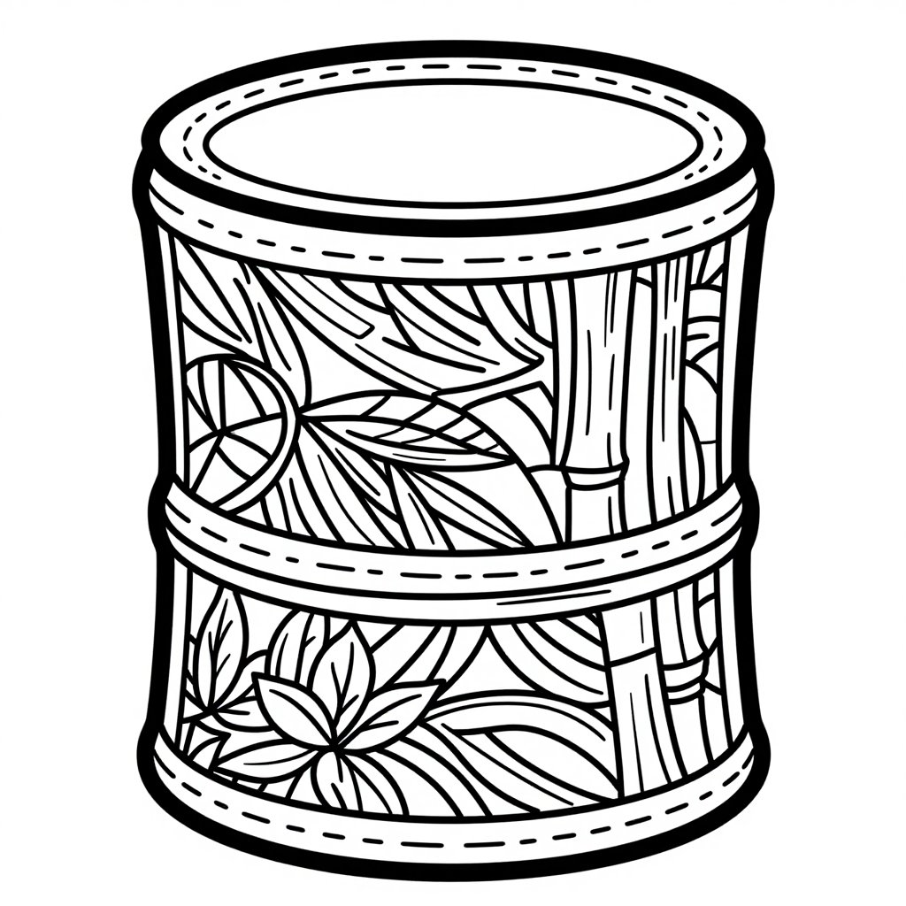 Autumn Gold - free printable coloring page
