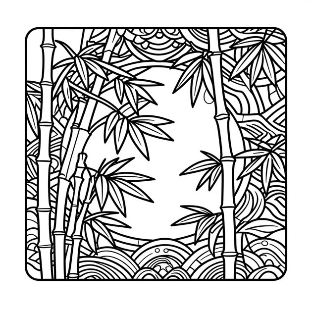 Rain - Free printable coloring page