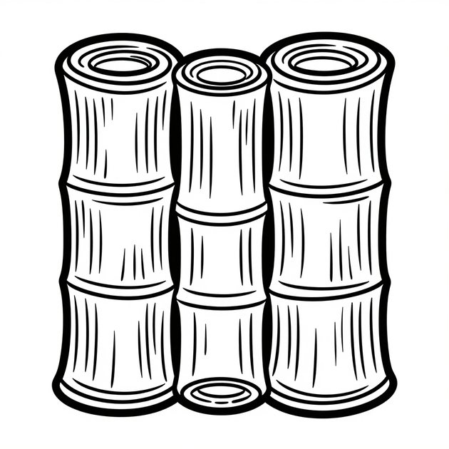 Leaf Pattern - Free printable coloring page