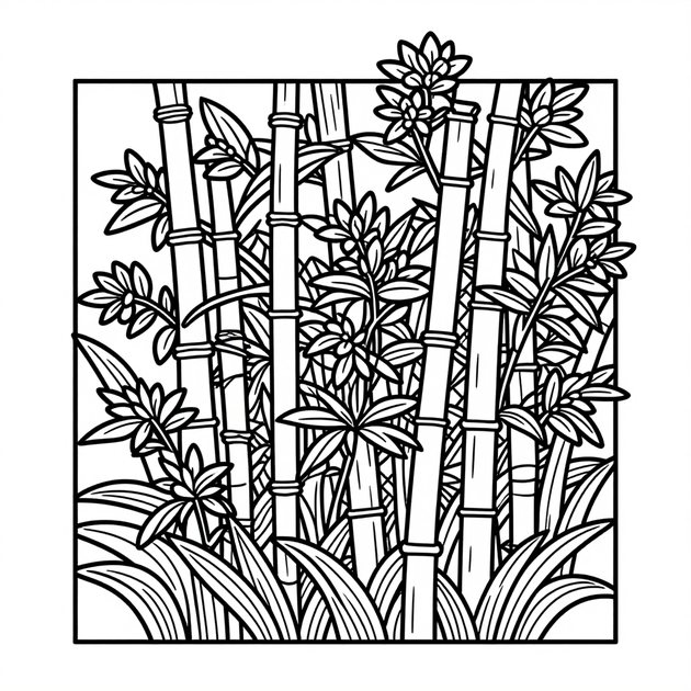 Zen Garden - Free printable coloring page