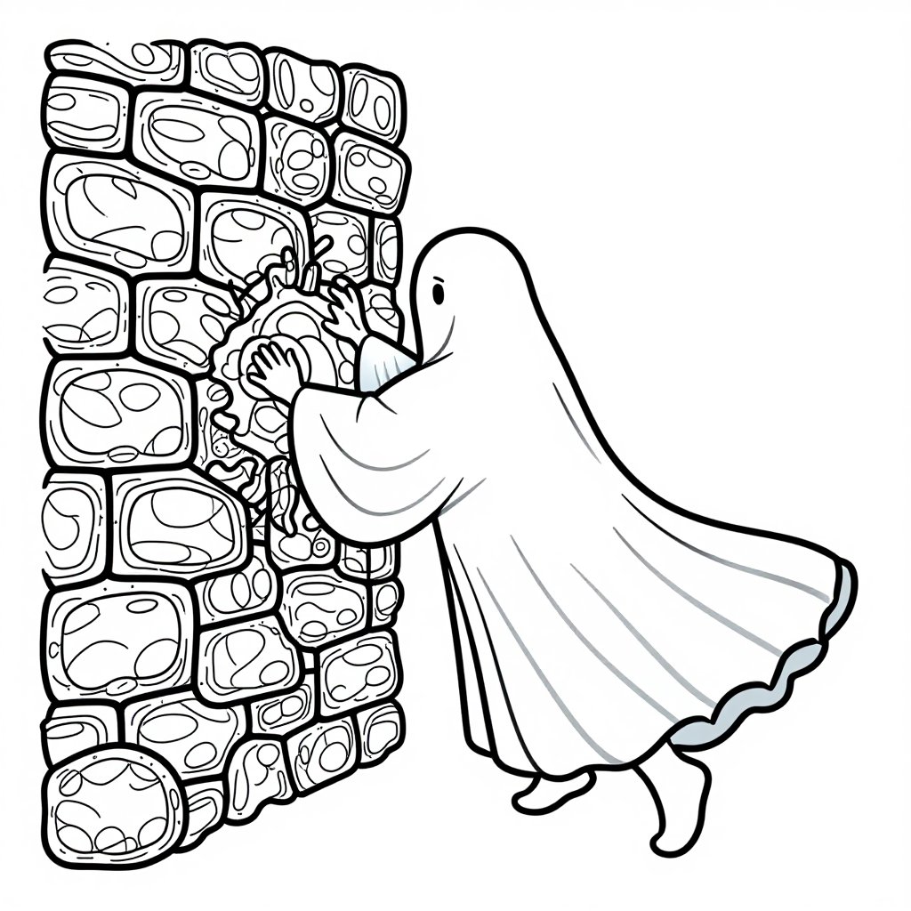 Transparent Form - free printable coloring page