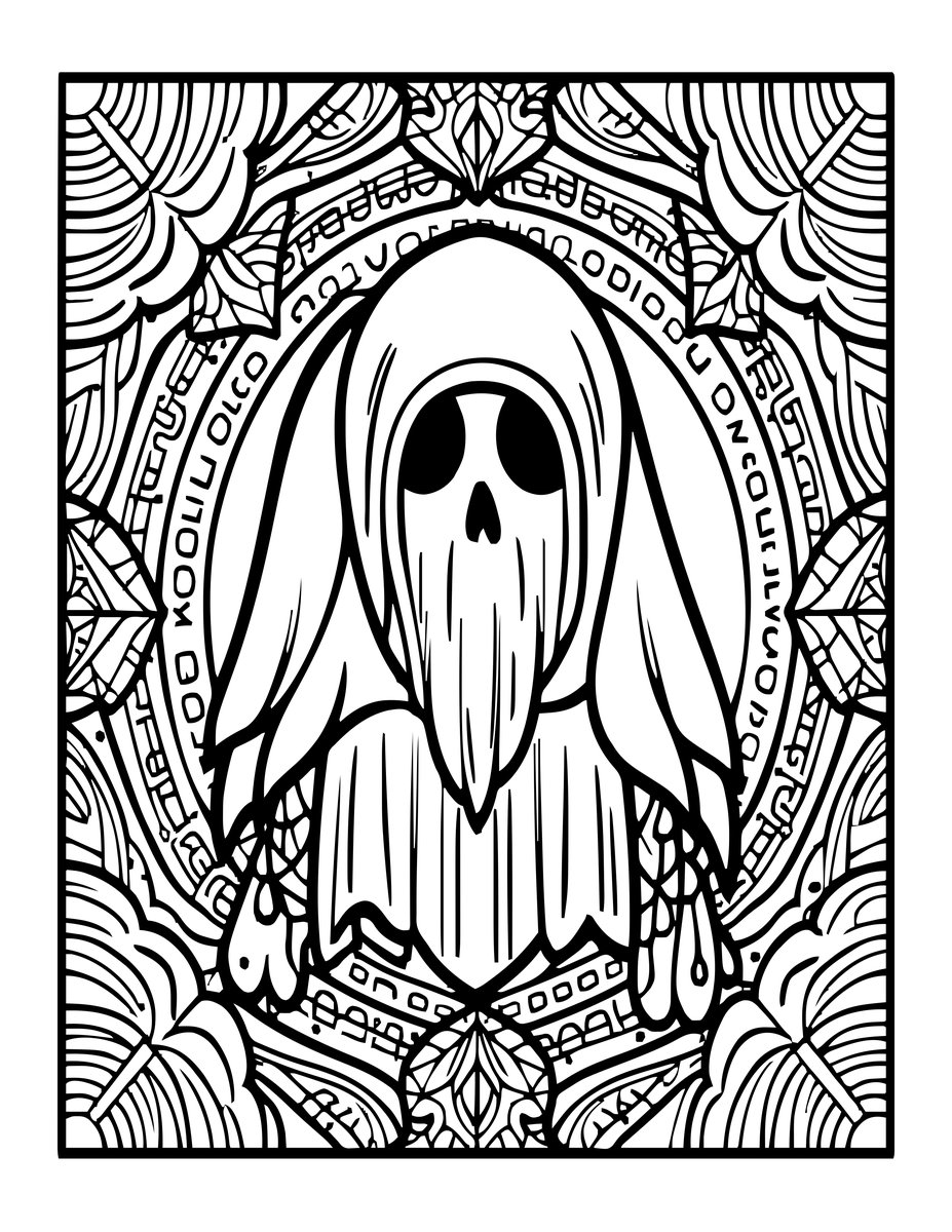 Dawn Vanishing - free printable coloring page