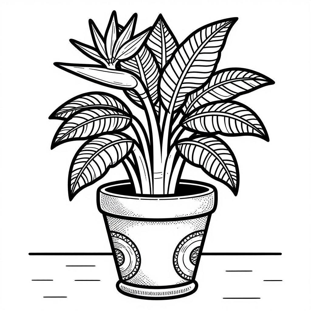 Petal Open - free printable coloring page