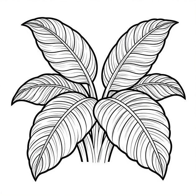 Classic Bloom - Free printable coloring page