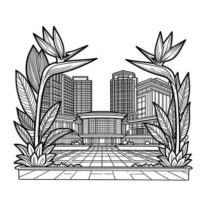 Mandala Circle - Free printable coloring page