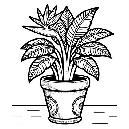 Petal Open - Free printable coloring page