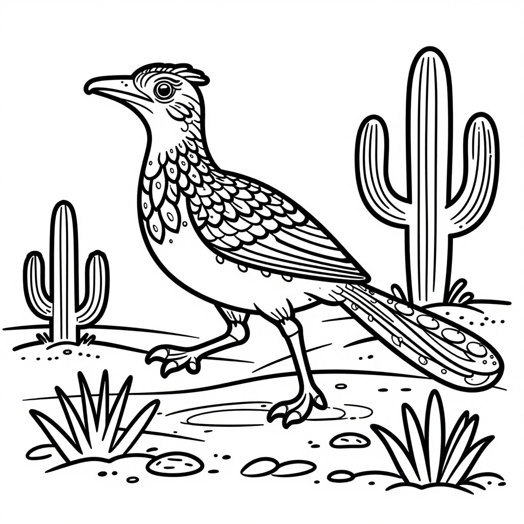 Penguin Colony - free printable coloring page