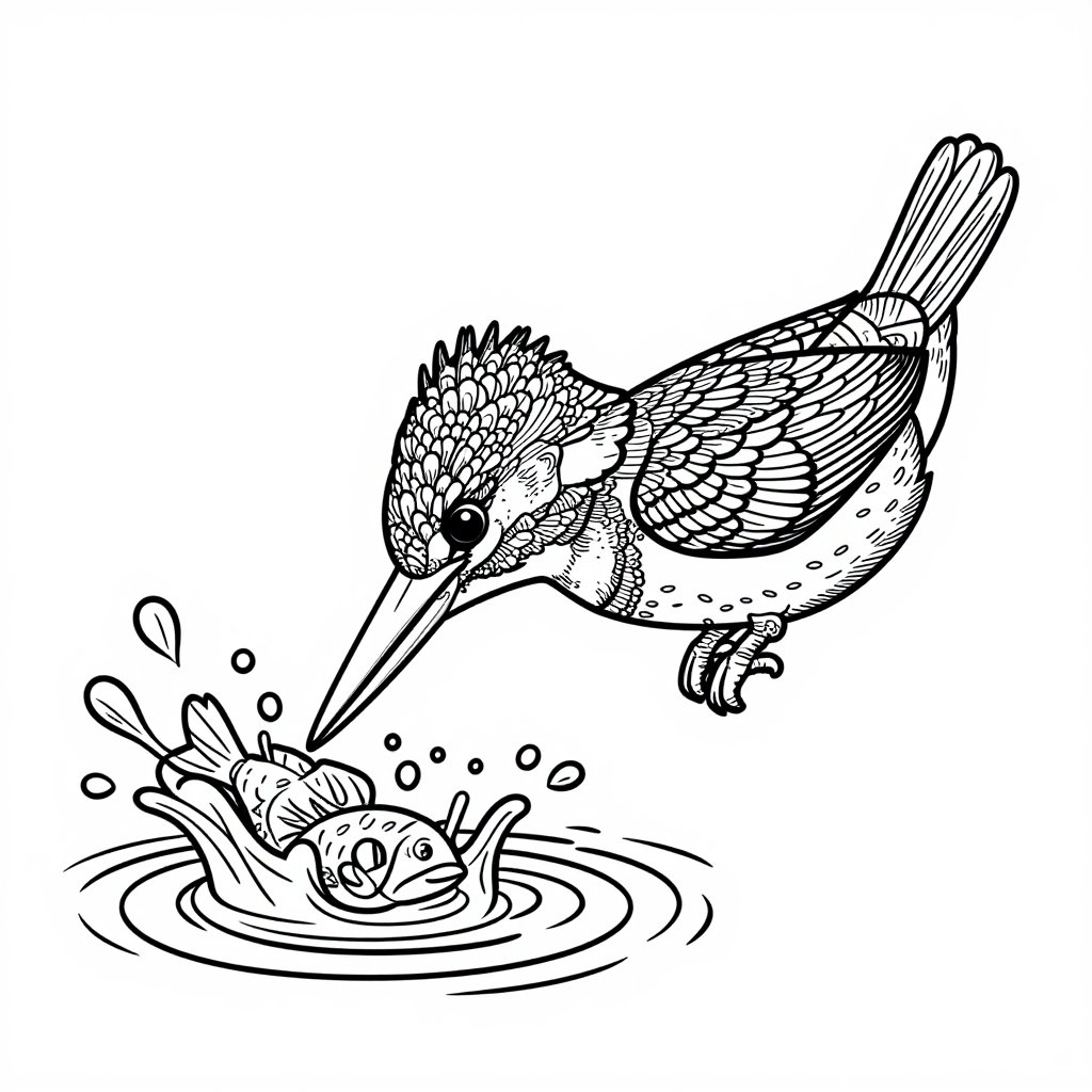 Peacock - free printable coloring page