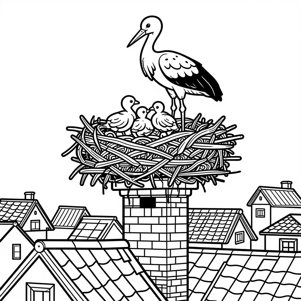 Resplendent Quetzal - free printable coloring page