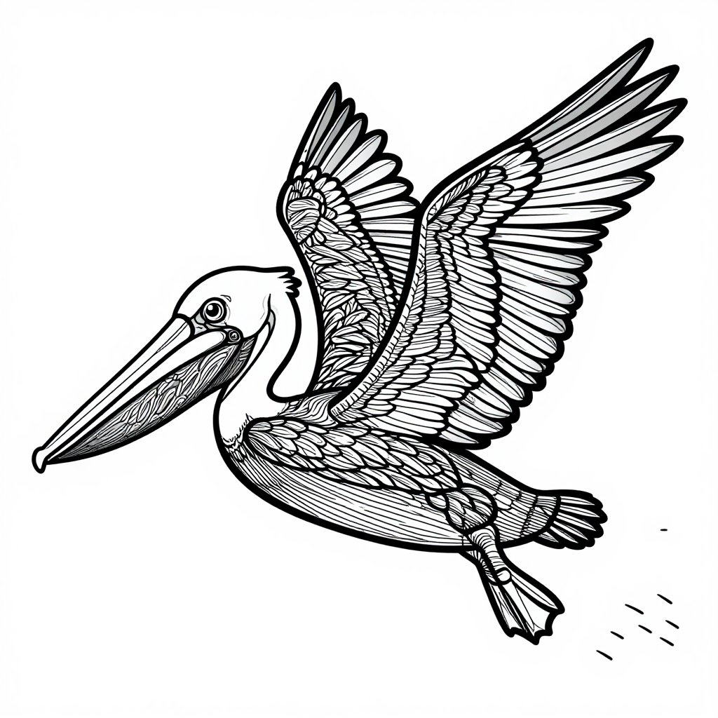 Flamingo Group - free printable coloring page
